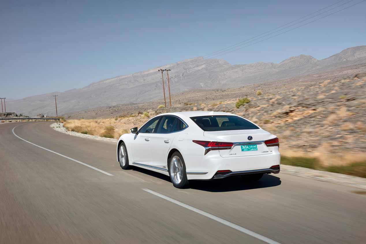 A prueba el Lexus LS 500h 2018