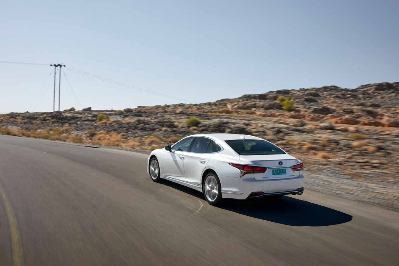 A prueba el Lexus LS 500h 2018