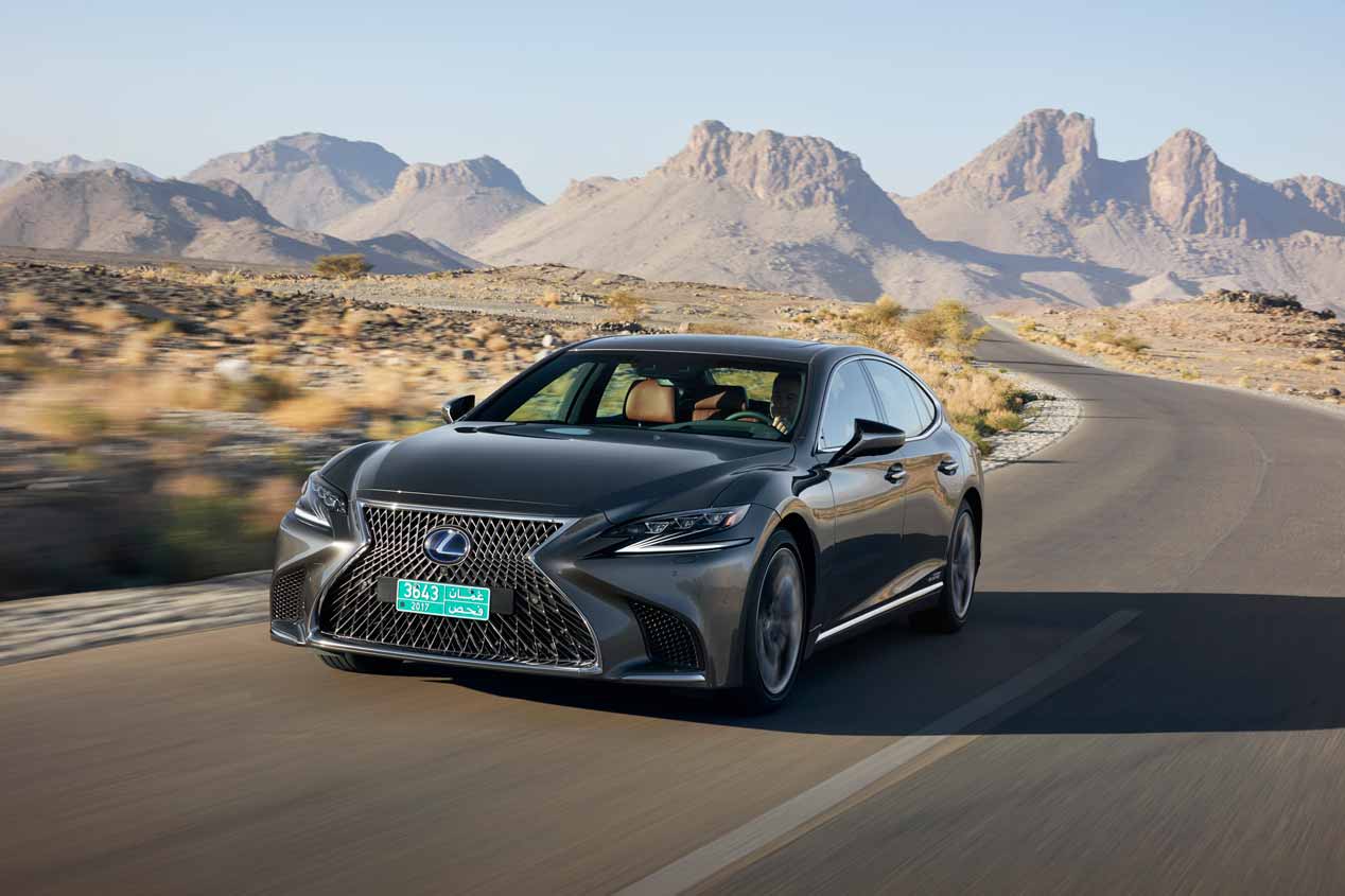 A prueba el Lexus LS 500h 2018