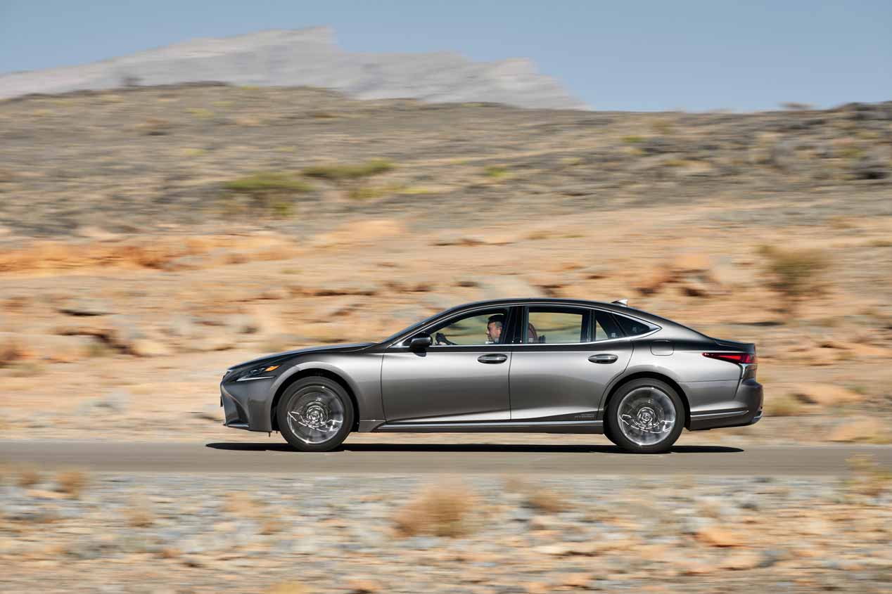 A prueba el Lexus LS 500h 2018