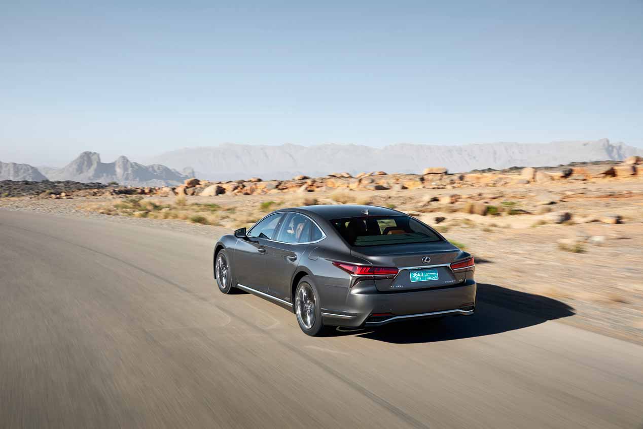 A prueba el Lexus LS 500h 2018