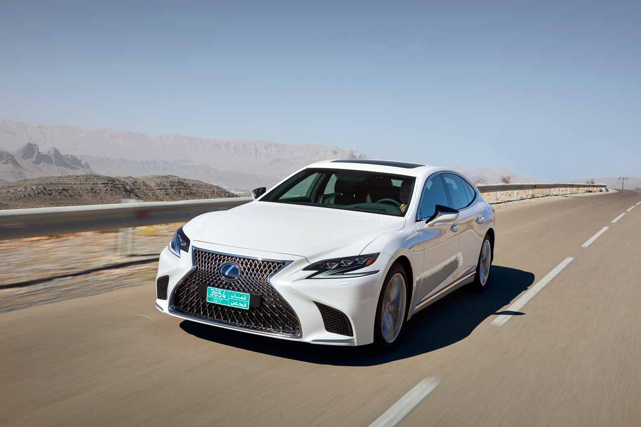 A prueba el Lexus LS 500h 2018