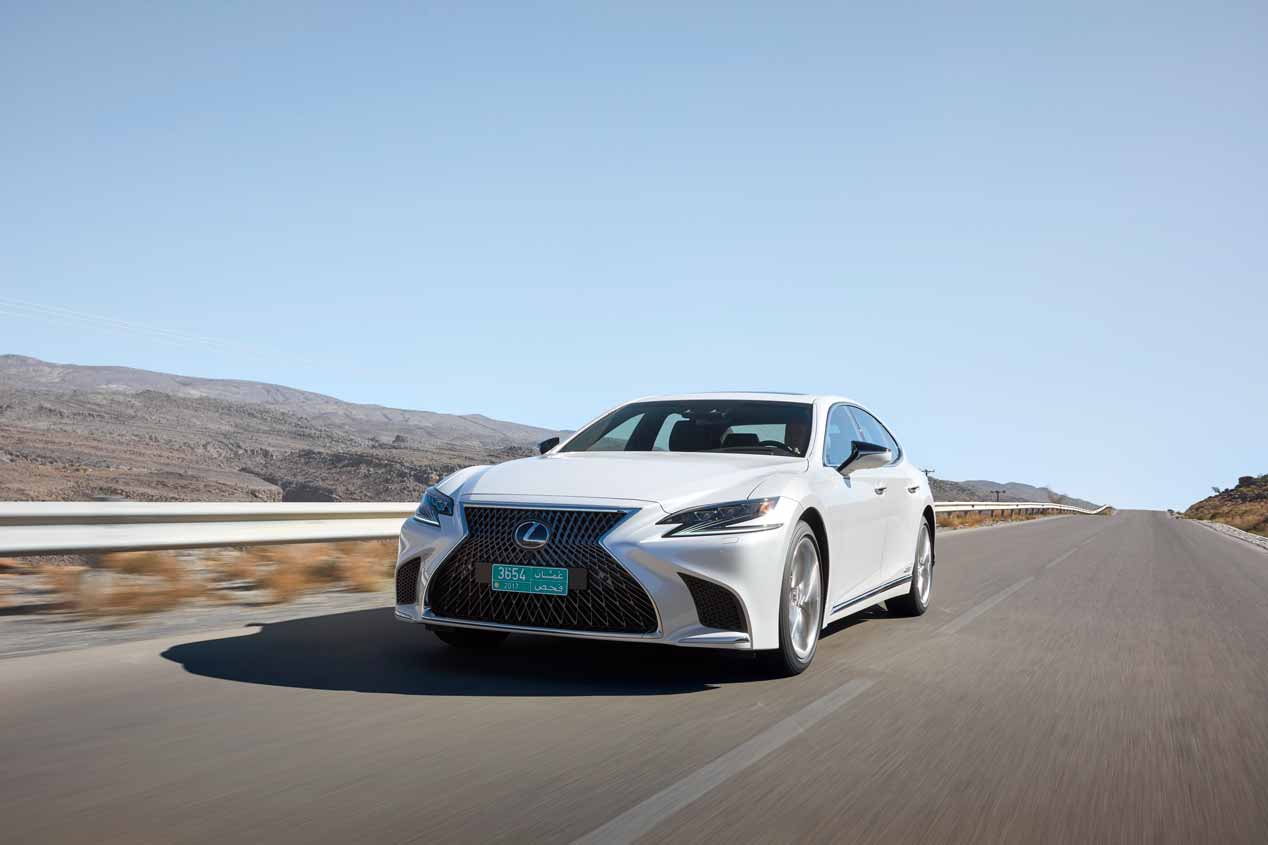 A prueba el Lexus LS 500h 2018