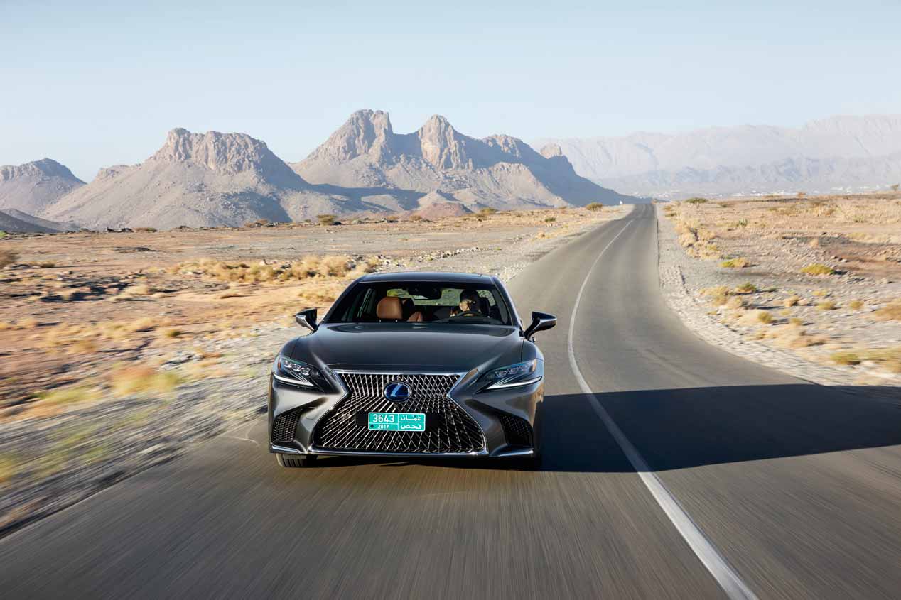 A prueba el Lexus LS 500h 2018