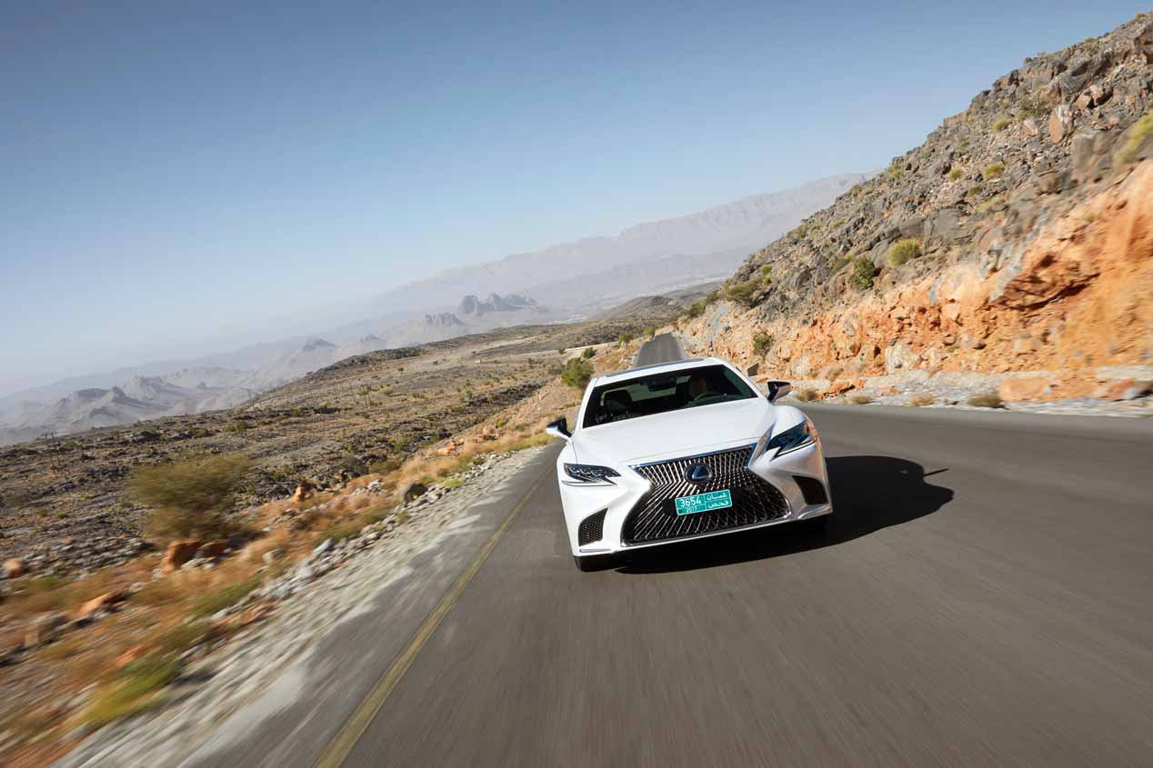 A prueba el Lexus LS 500h 2018