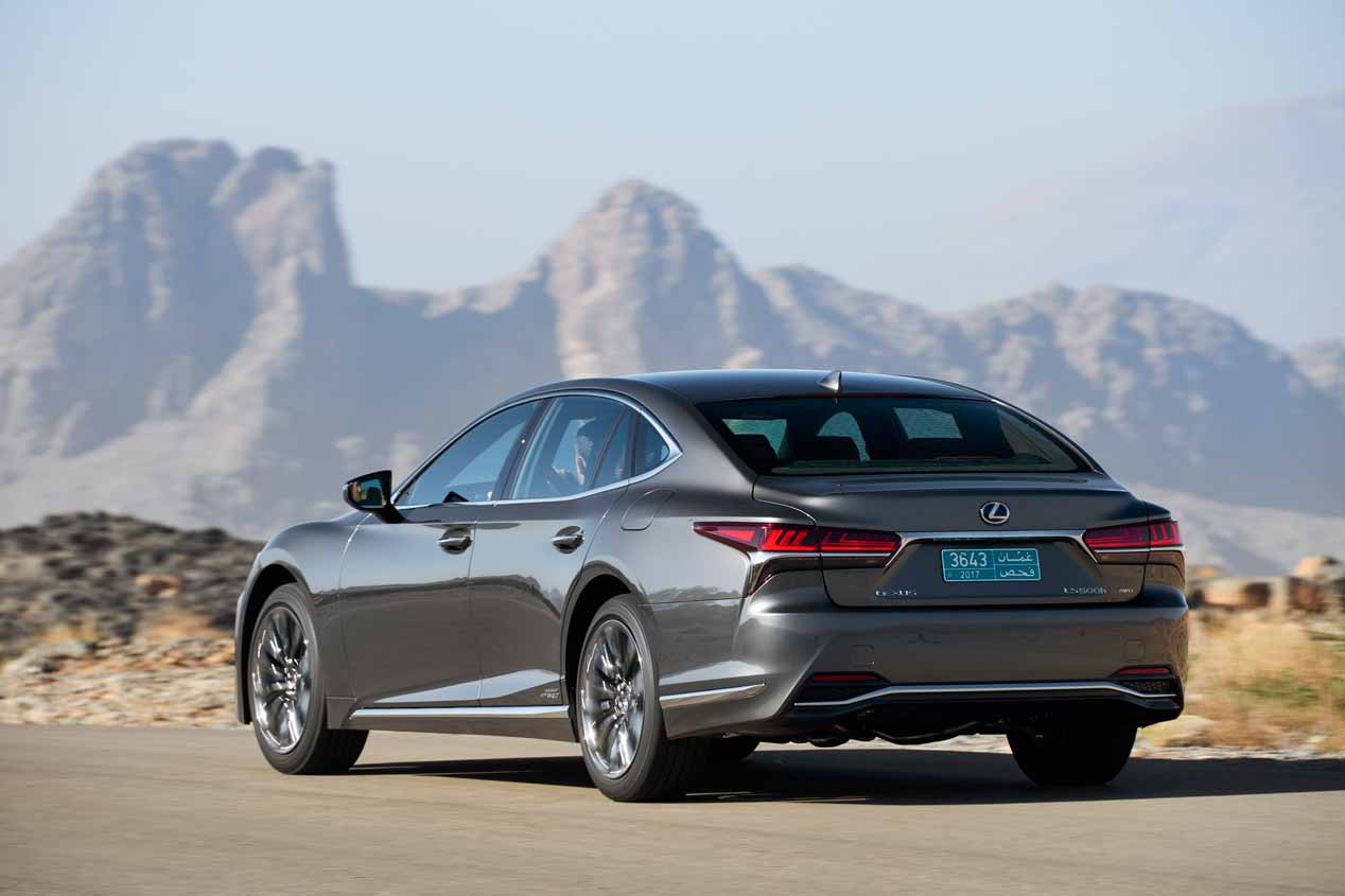 A prueba el Lexus LS 500h 2018