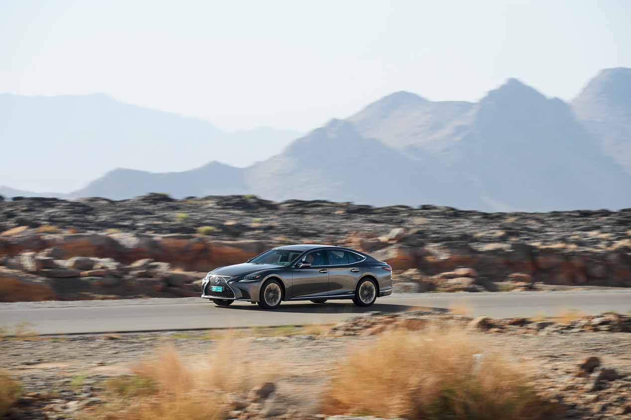 A prueba el Lexus LS 500h 2018