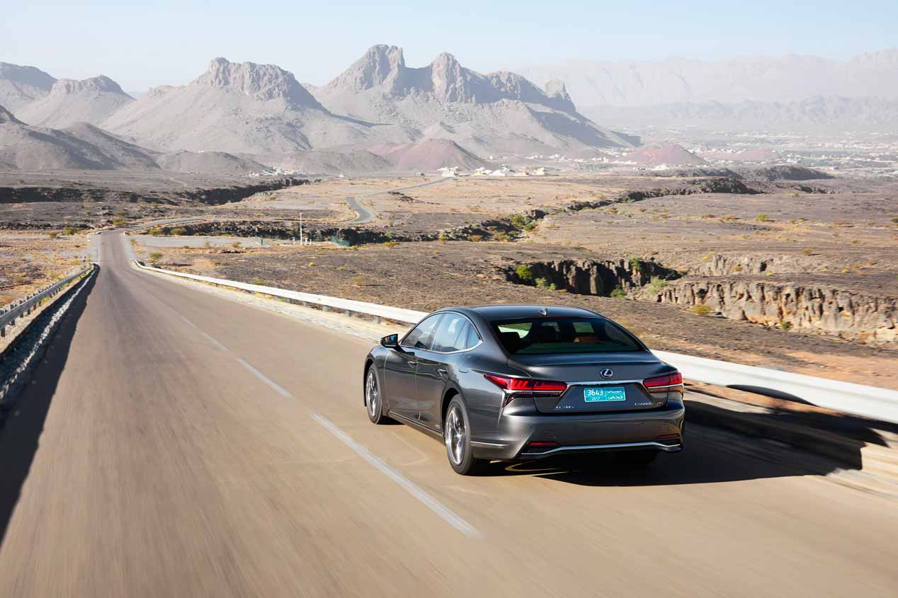 A prueba el Lexus LS 500h 2018