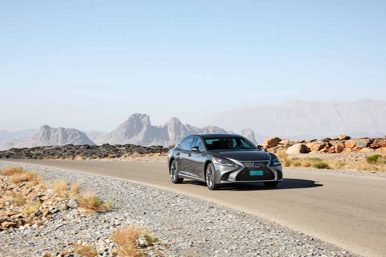 A prueba el Lexus LS 500h 2018