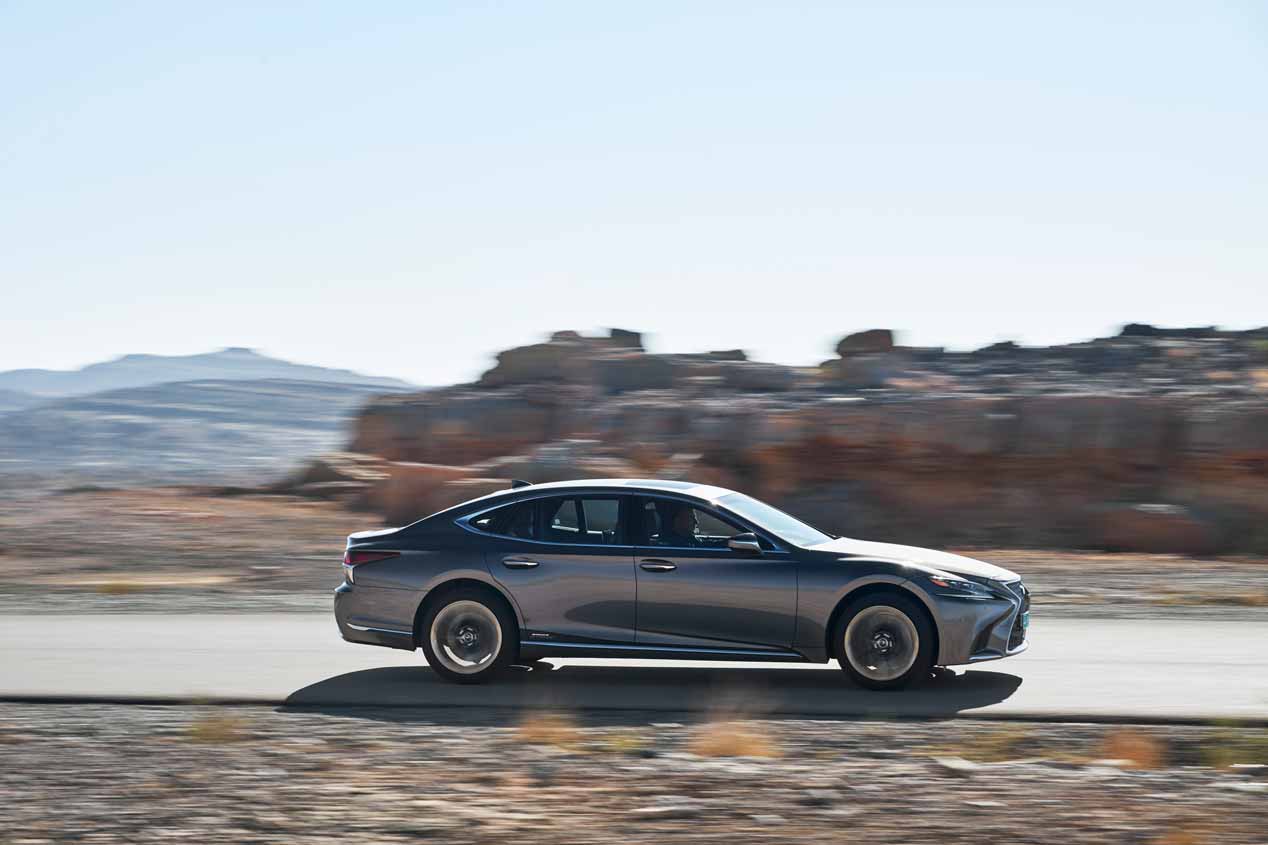 A prueba el Lexus LS 500h 2018