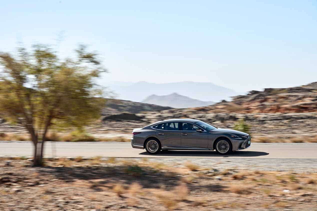 A prueba el Lexus LS 500h 2018