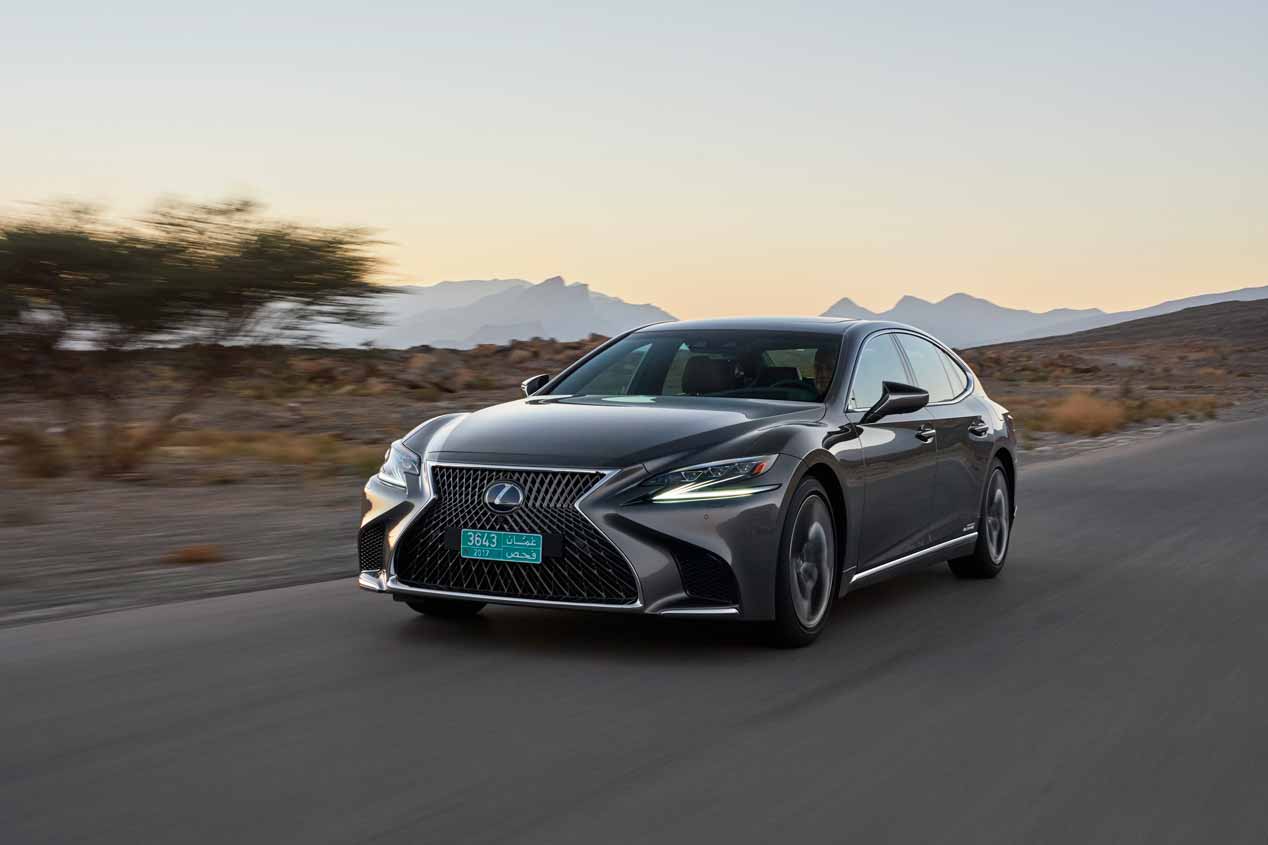 A prueba el Lexus LS 500h 2018