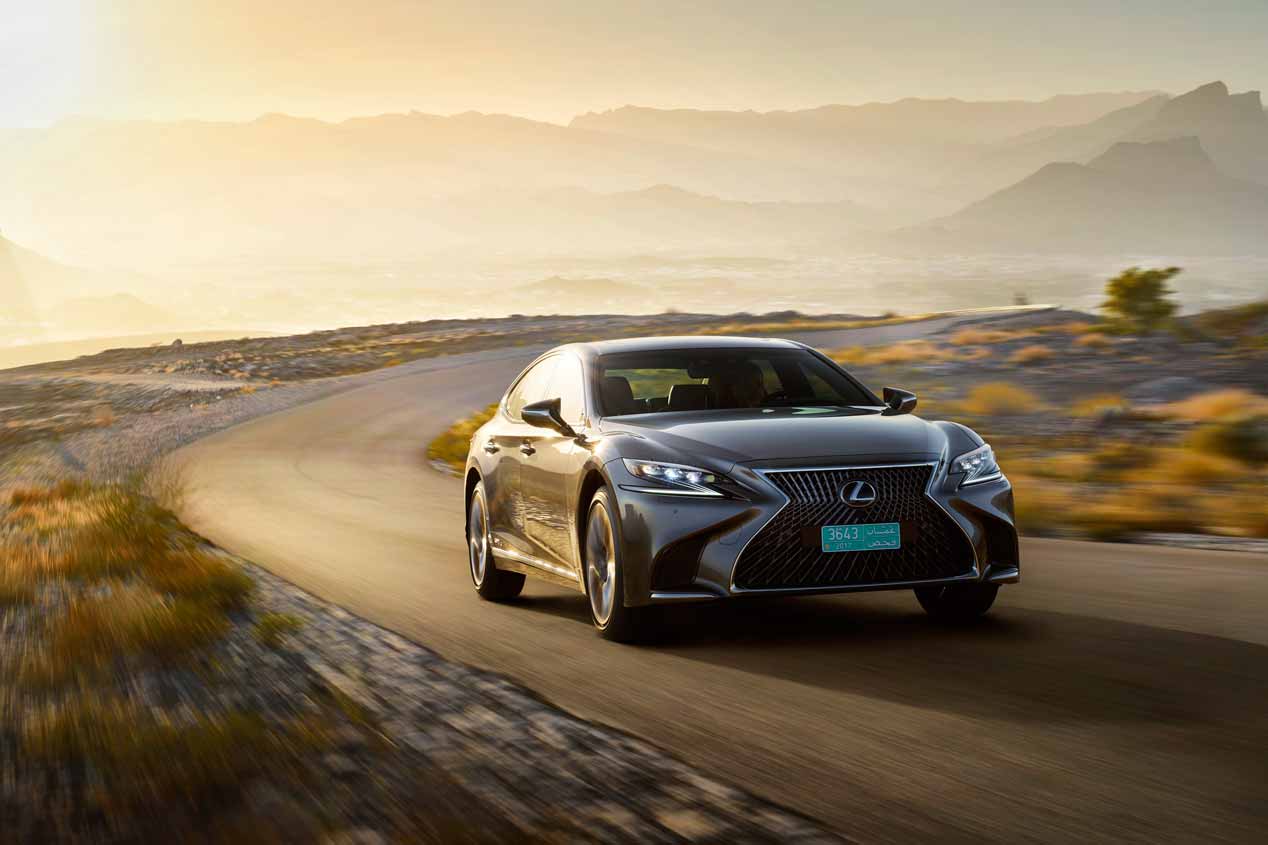 A prueba el Lexus LS 500h 2018