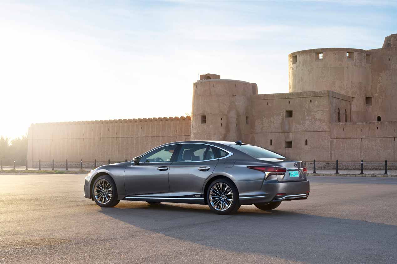 A prueba el Lexus LS 500h 2018