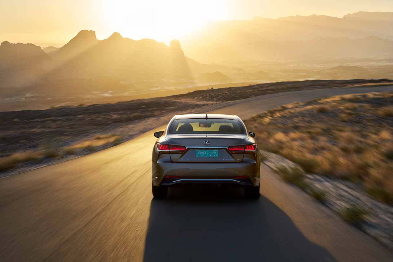 A prueba el Lexus LS 500h 2018