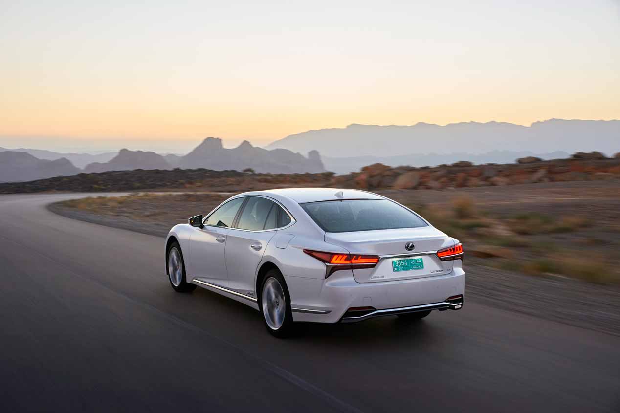 A prueba el Lexus LS 500h 2018
