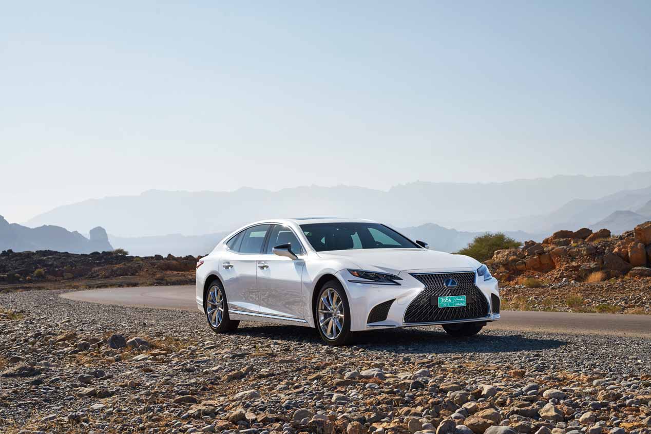 A prueba el Lexus LS 500h 2018