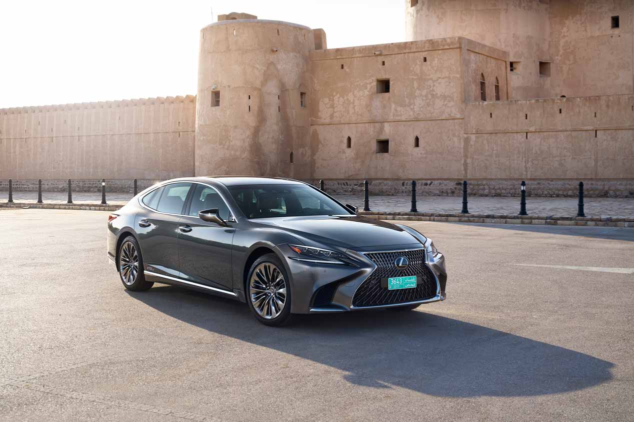 A prueba el Lexus LS 500h 2018