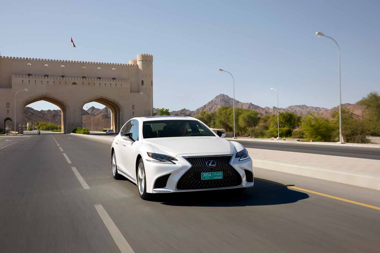 A prueba el Lexus LS 500h 2018