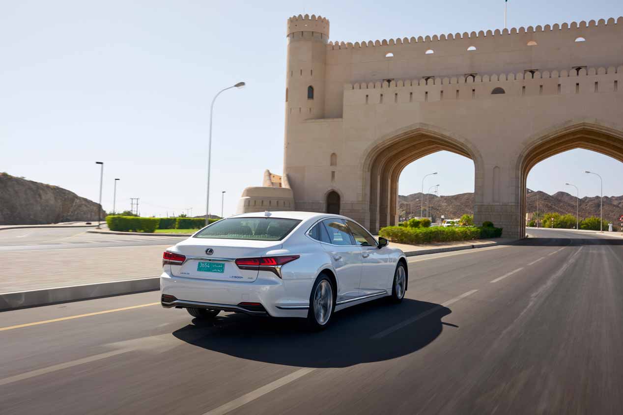 A prueba el Lexus LS 500h 2018