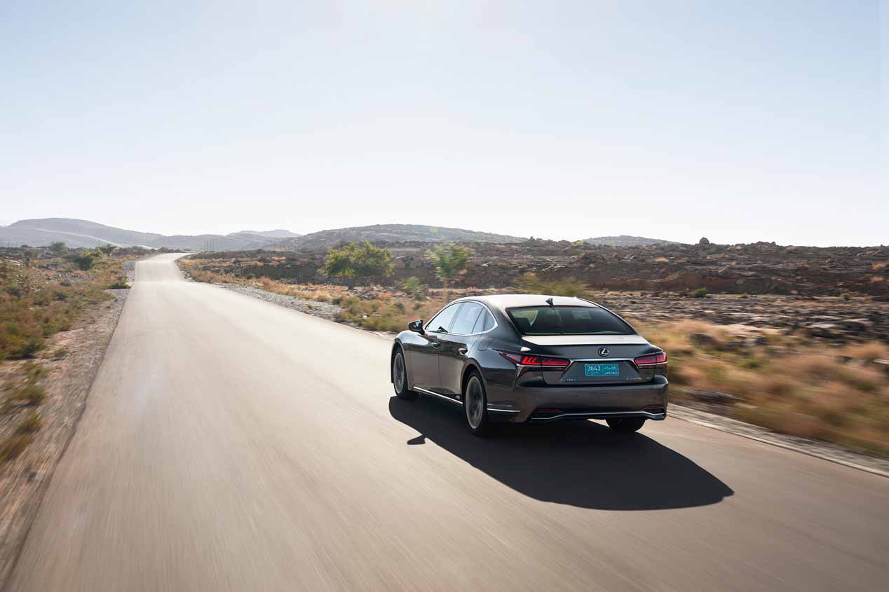 A prueba el Lexus LS 500h 2018
