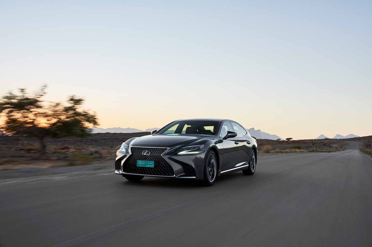 A prueba el Lexus LS 500h 2018