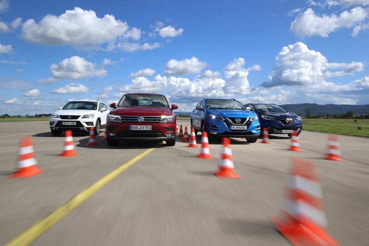 Comparativa: Nissan Qashqai, Renault Kadjar, Seat Ateca y VW Tiguan