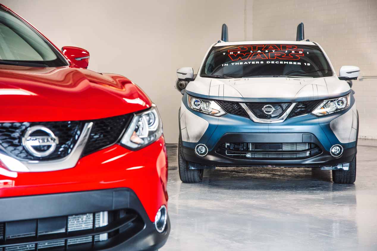 Nissan y sus modelos inspirados en Star Wars: El último Jedi. ¡Brutales!