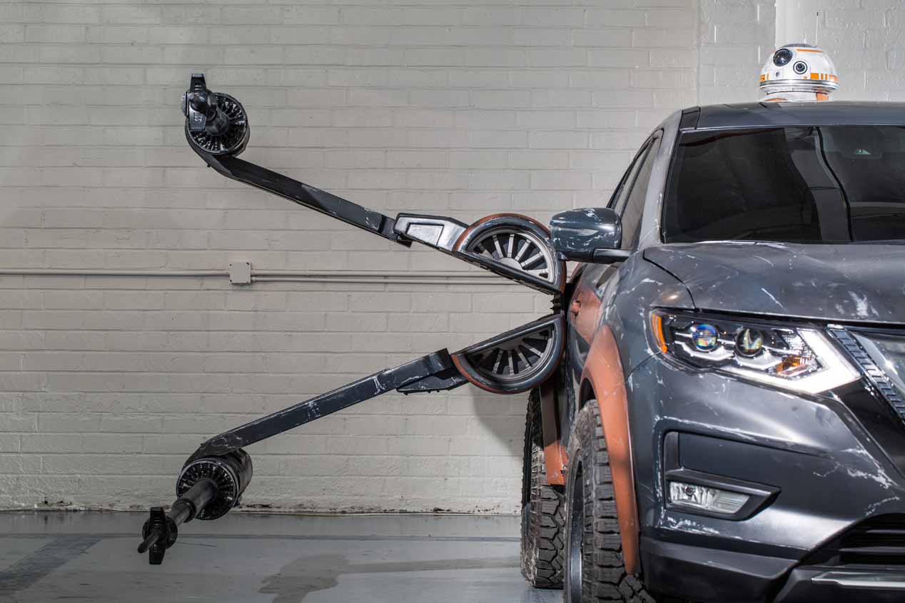 Nissan y sus modelos inspirados en Star Wars: El último Jedi. ¡Brutales!