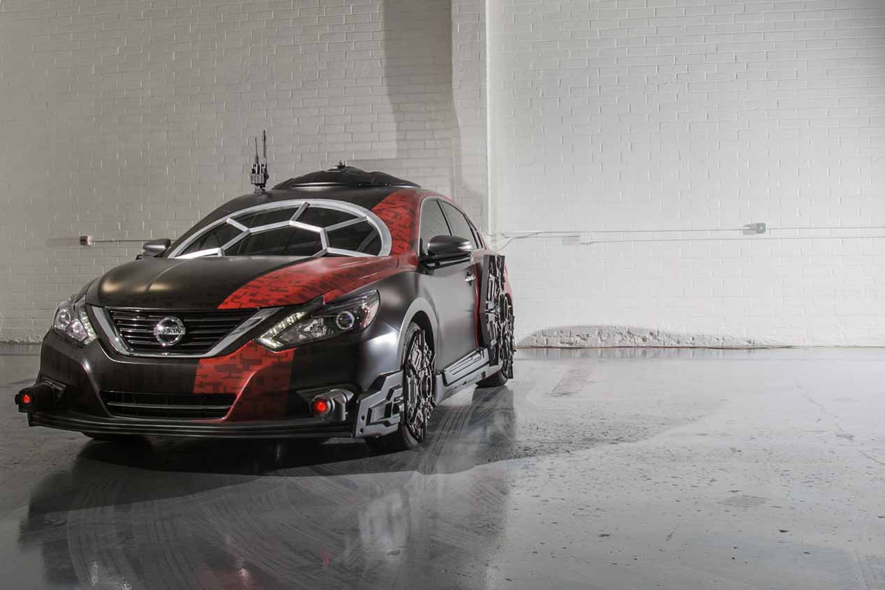 Nissan y sus modelos inspirados en Star Wars: El último Jedi. ¡Brutales!