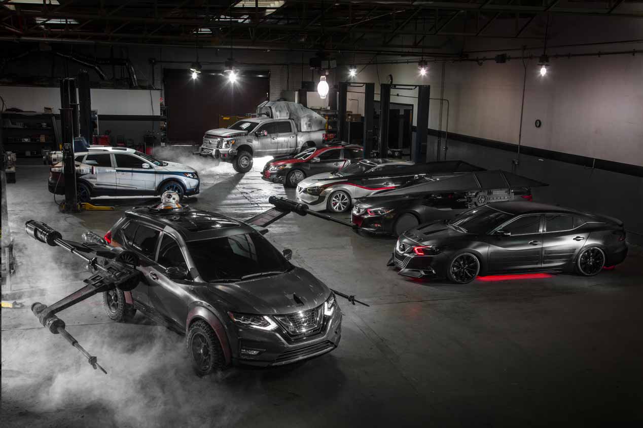 Nissan y sus modelos inspirados en Star Wars: El último Jedi. ¡Brutales!