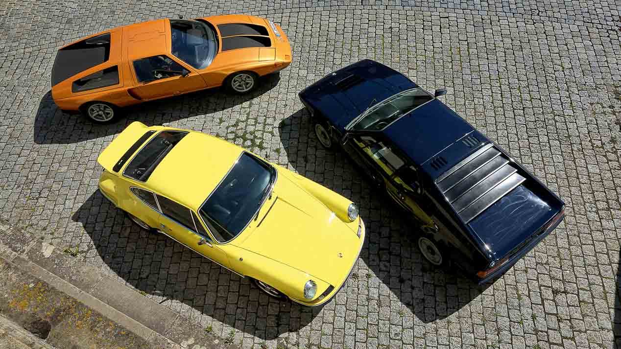 Comparativa de clásicos: BMW M1, Mercedes C111 y Porsche 911 Carrera RS