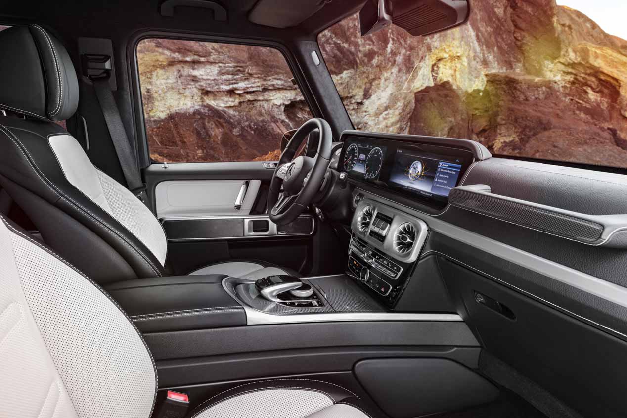 Mercedes Clase G 2018: así luce su interior
