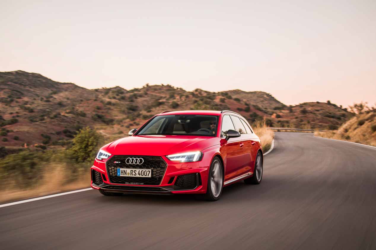 A prueba el Audi RS 4 Avant 2018