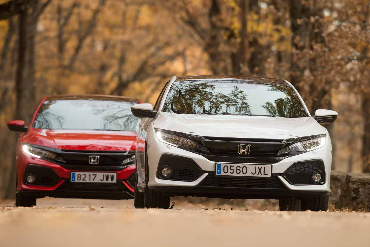 Probamos los Honda Civic 1.0 i-VTEC y 1.5 i-VTEC de gasolina