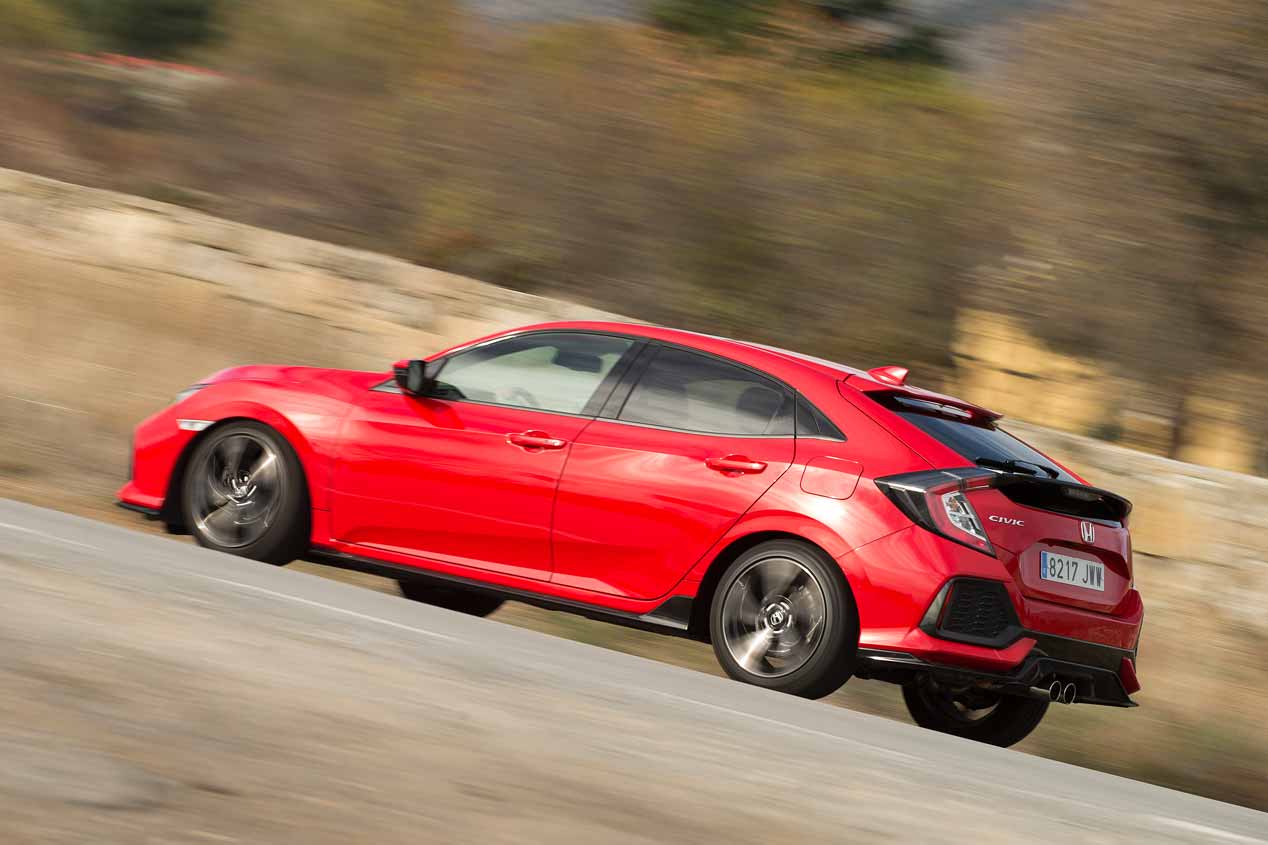 Probamos los Honda Civic 1.0 i-VTEC y 1.5 i-VTEC de gasolina