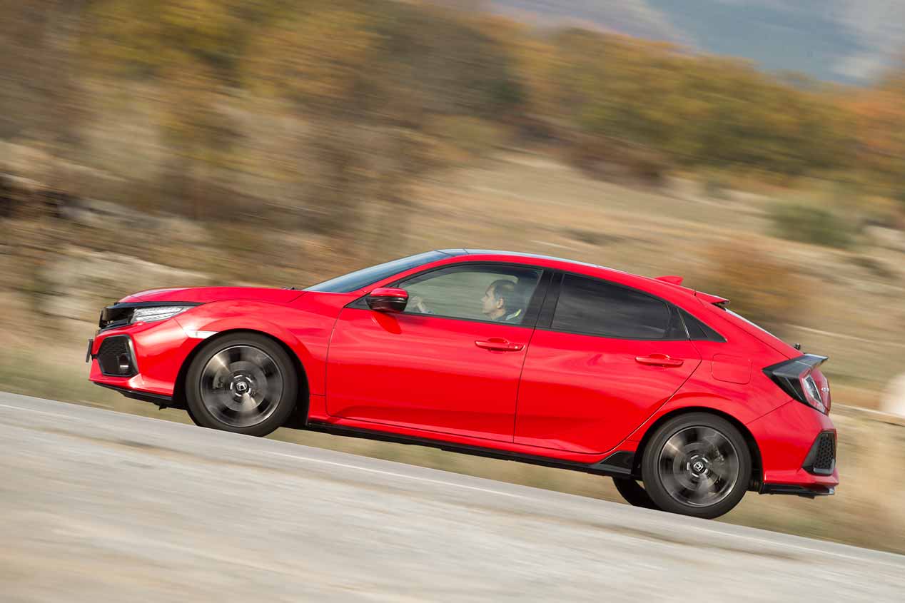 Probamos los Honda Civic 1.0 i-VTEC y 1.5 i-VTEC de gasolina