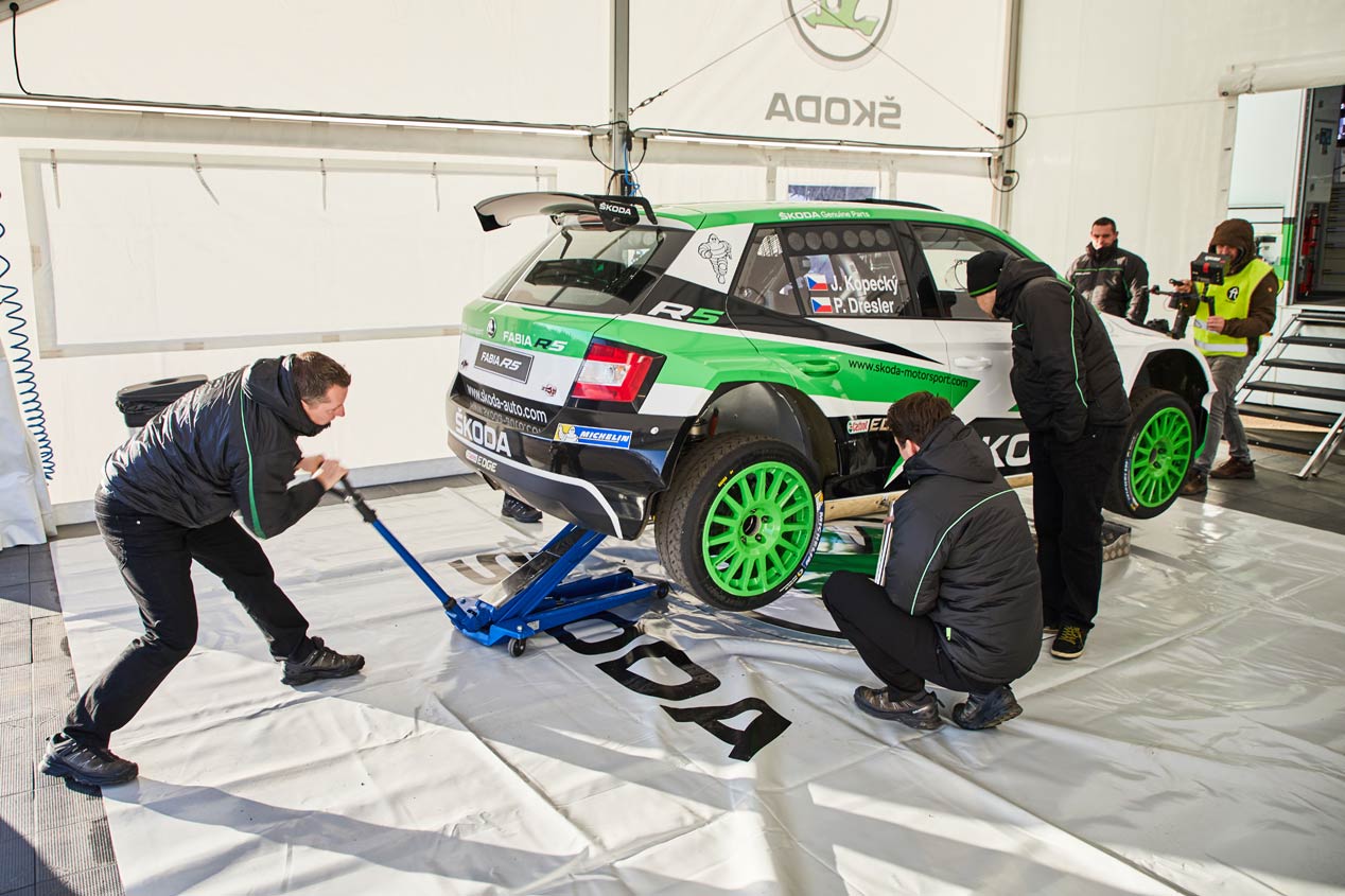 Así es el Skoda Fabia R5 de rallyes