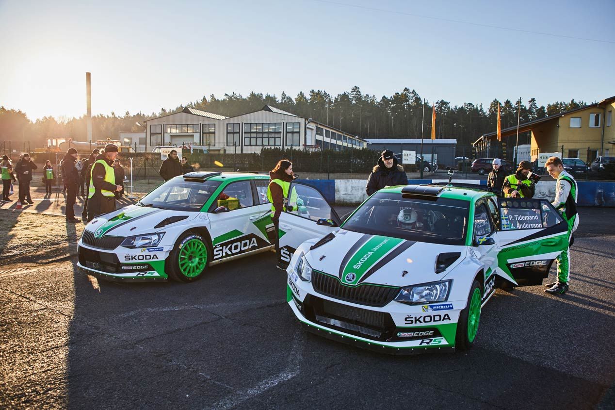 Así es el Skoda Fabia R5 de rallyes