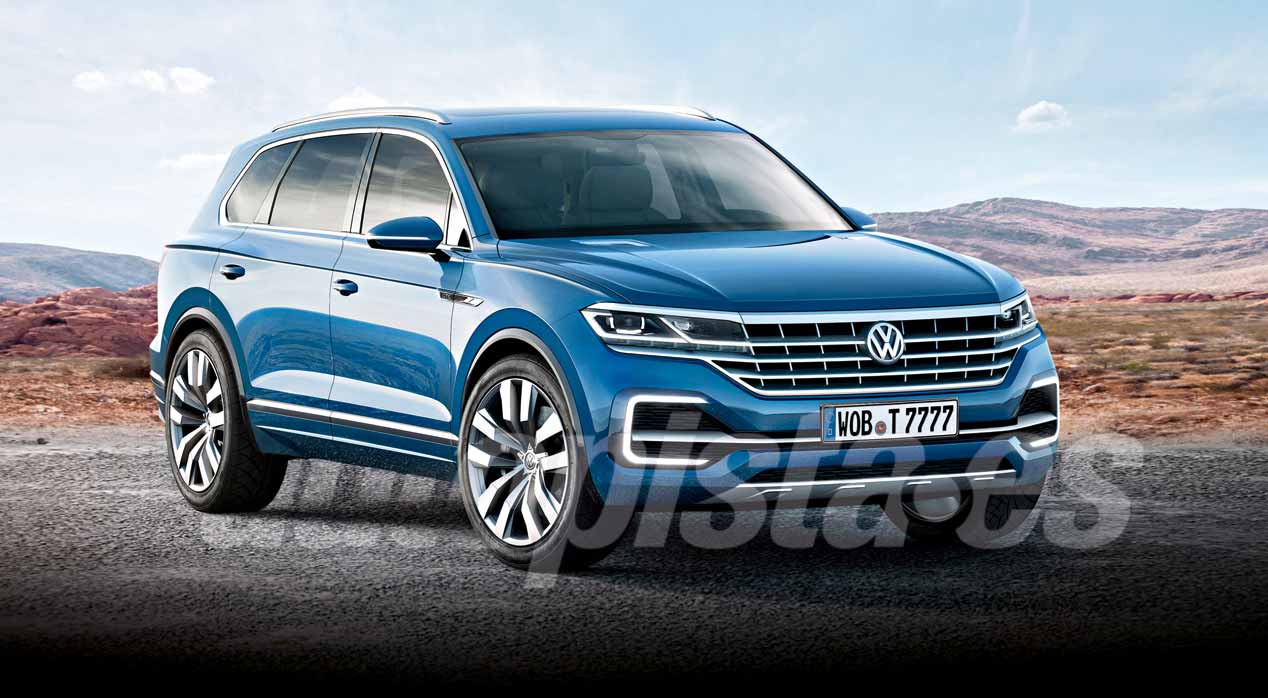 El nuevo VW Touareg, en primavera de 2018