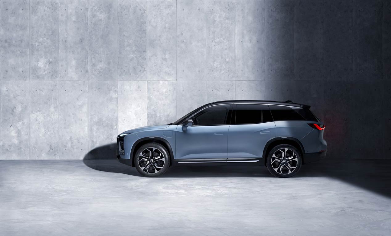 Nio ES8: nuevas fotos del SUV eléctrico chino