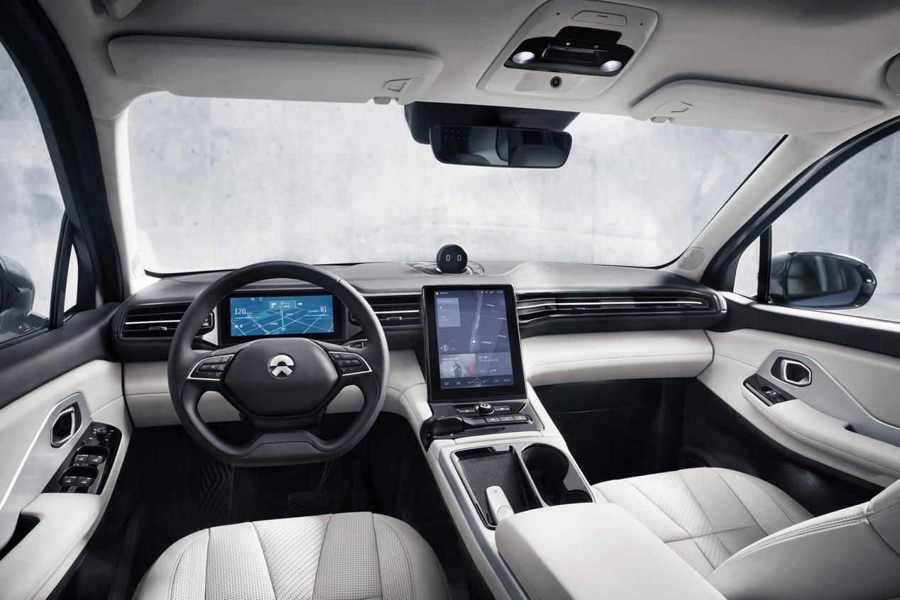 Nio ES8: nuevas fotos del SUV eléctrico chino