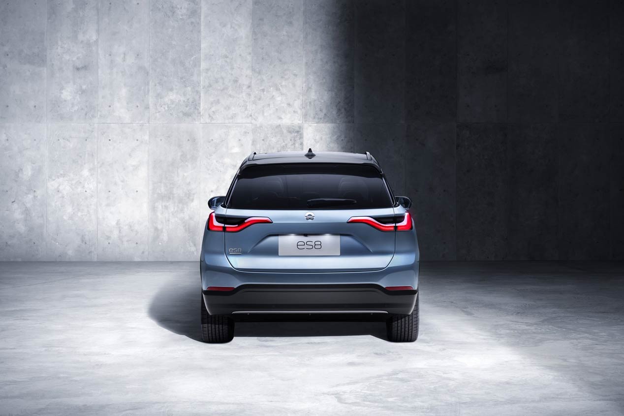 Nio ES8: nuevas fotos del SUV eléctrico chino