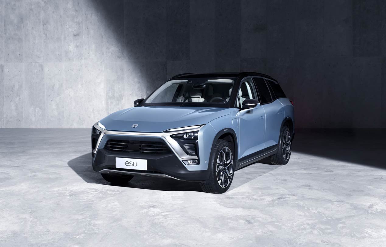 Nio ES8: nuevas fotos del SUV eléctrico chino