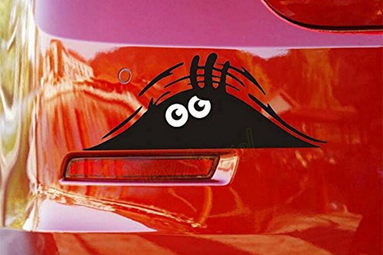 Las pegatinas para coches más curiosas