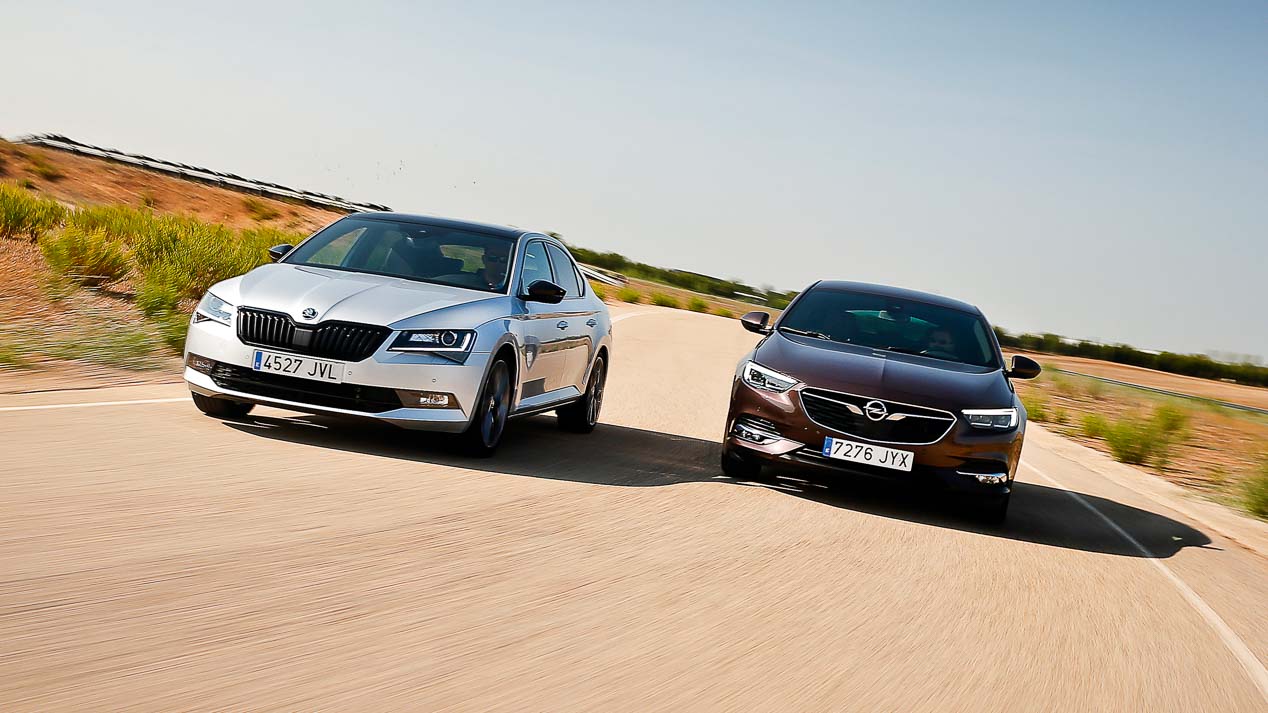 Comparativa: Opel Insignia 1.5 Turbo vs Skoda Superb 1.4 TSI