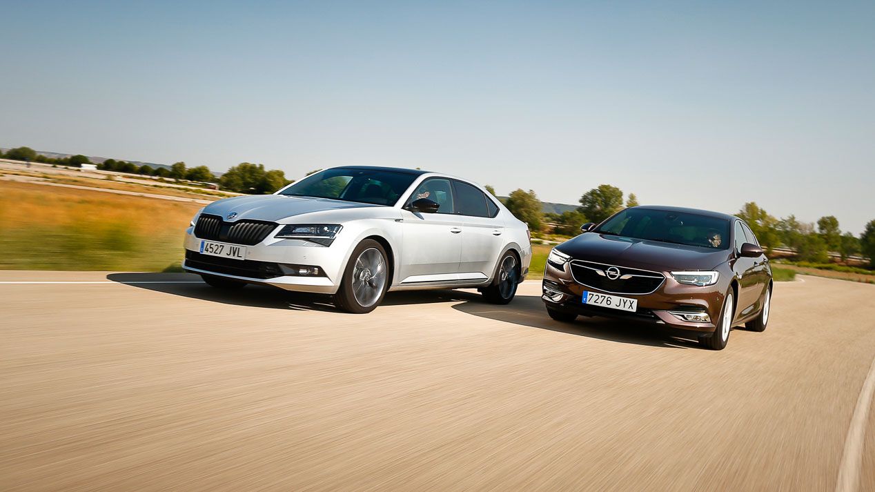 Comparativa: Opel Insignia 1.5 Turbo vs Skoda Superb 1.4 TSI
