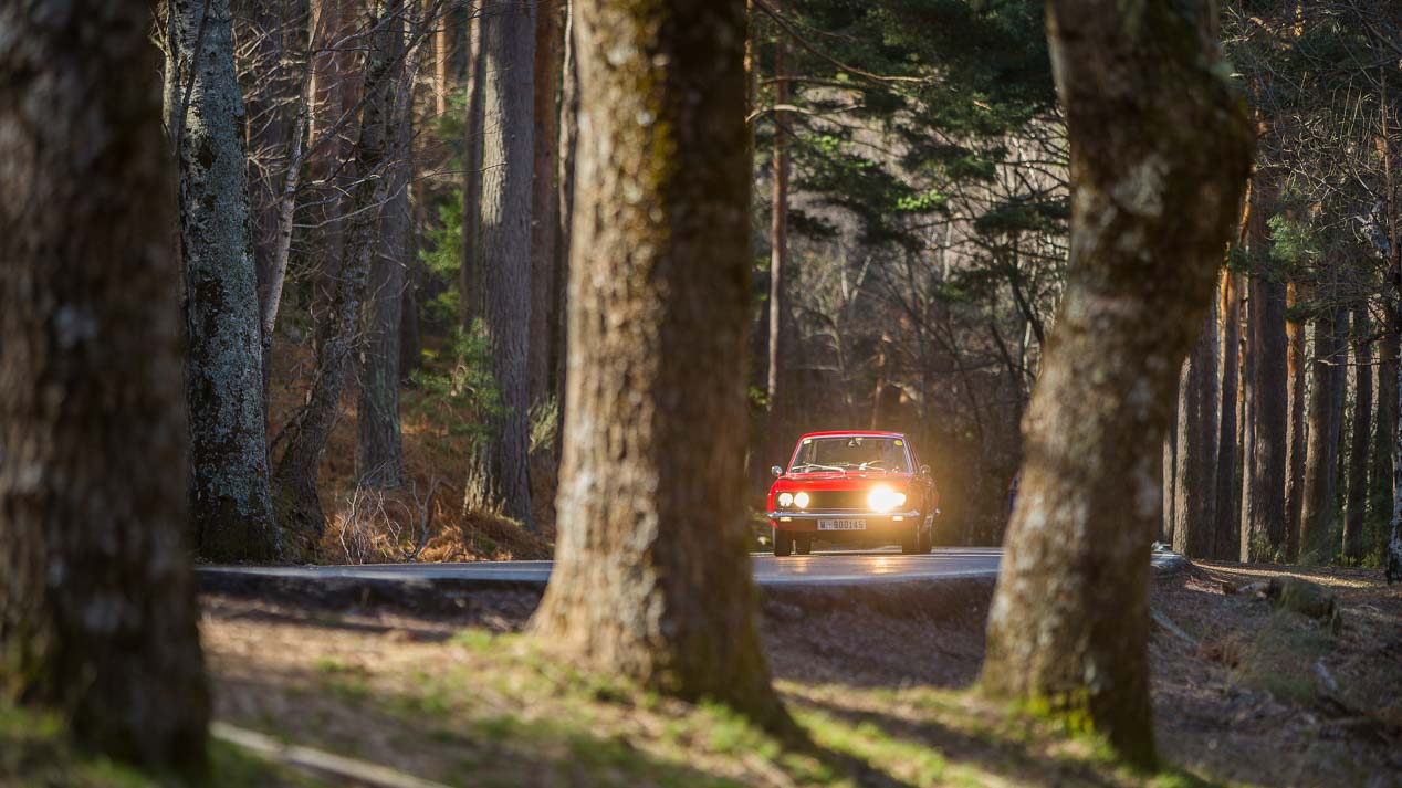Seat 124 Sport: de ruta por la Sierra de Guadarrama y Segovia
