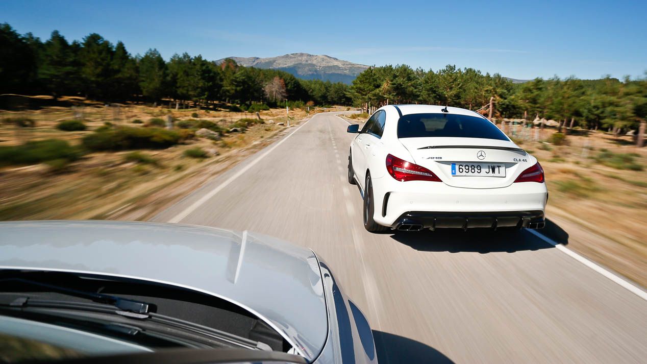 Comparativa entre Audi RS 3 Sedán y el Mercedes-AMG CLA 45