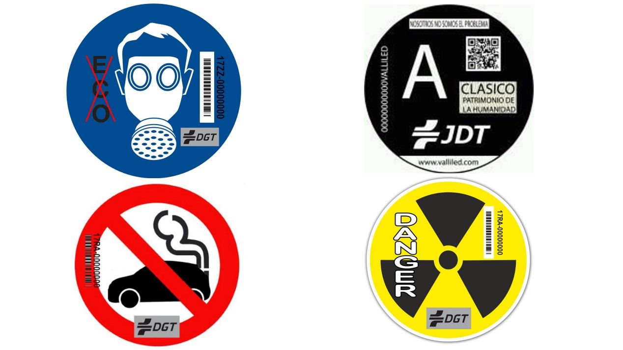 Las etiquetas de la DGT... y las que nunca se atreverá a sacar